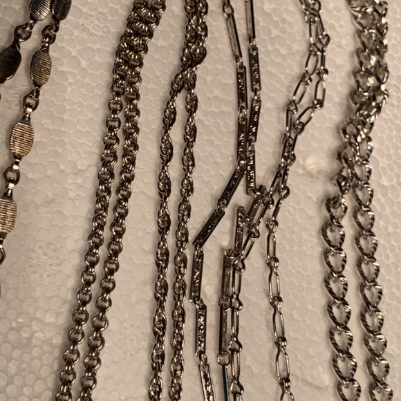 Vintage Napier Six Strand Chain Necklace - Picture 5 of 6